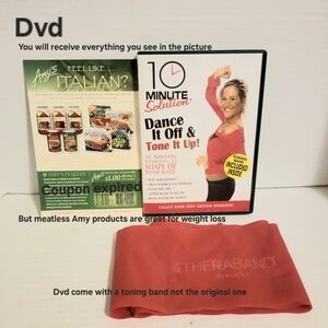 Dance it off and tone it up 10 min shape up DVD